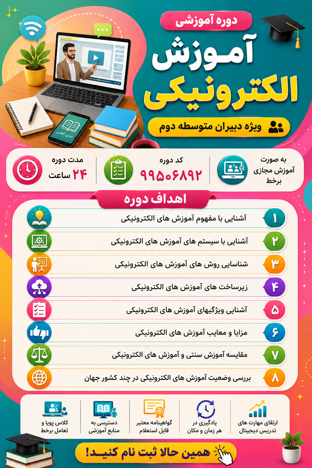 آموزش الکترونیکی  